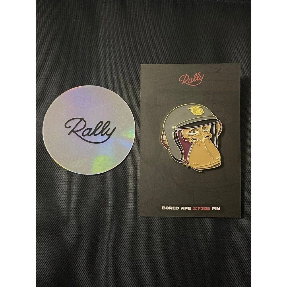 Bored Ape Yacht Club #7359 Collector Share Pin Rally RD BAYC‎ 1/250 ONLY